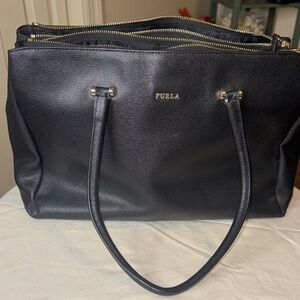 Furla Elegant Black Tote